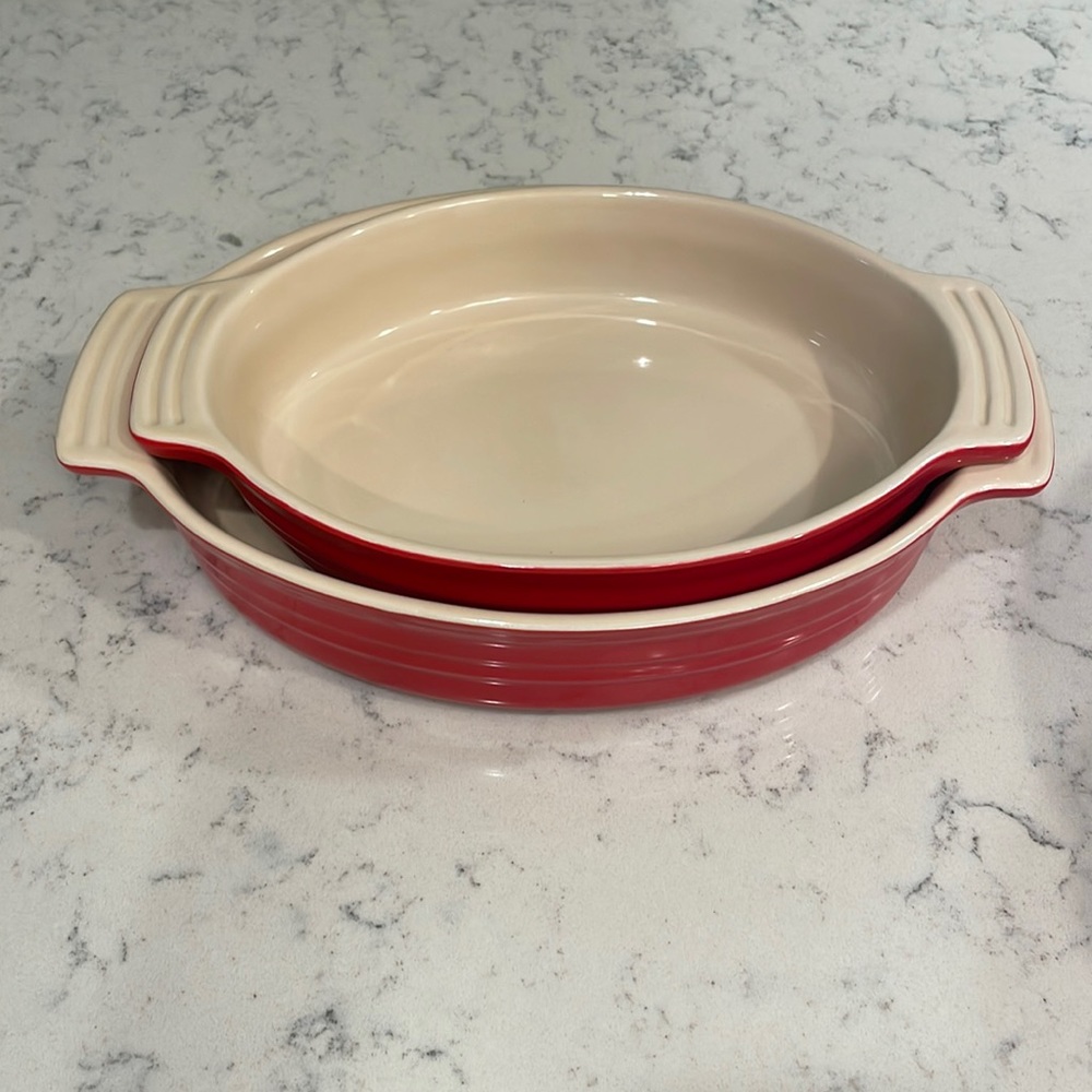 LE CREUSET Stoneware Oval set